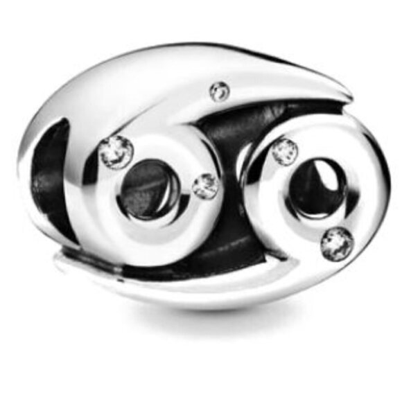 Sterling Silver Sparkling Astrology Zodiac Charm - Picture 13 of 13